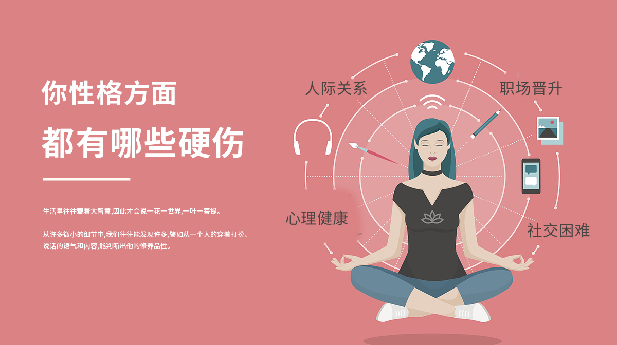 評(píng)測(cè)你性格方面都有哪些硬傷