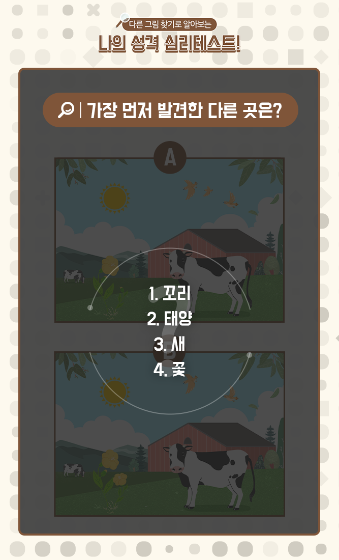 性格心理測(cè)試，了解自己性格的測(cè)試題
